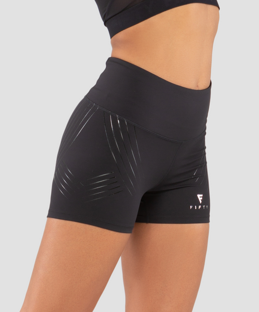 Женские спортивные шорты FIFTY Sculptline black FA-WS-0101-BLK, черный