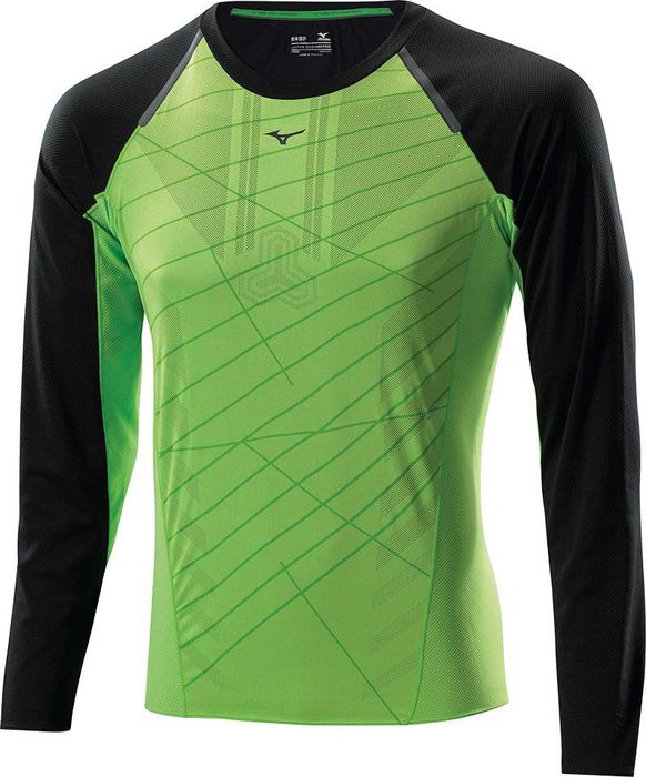 Mizuno DRYLITE PREMIUM LS TEE Беговая рубашка