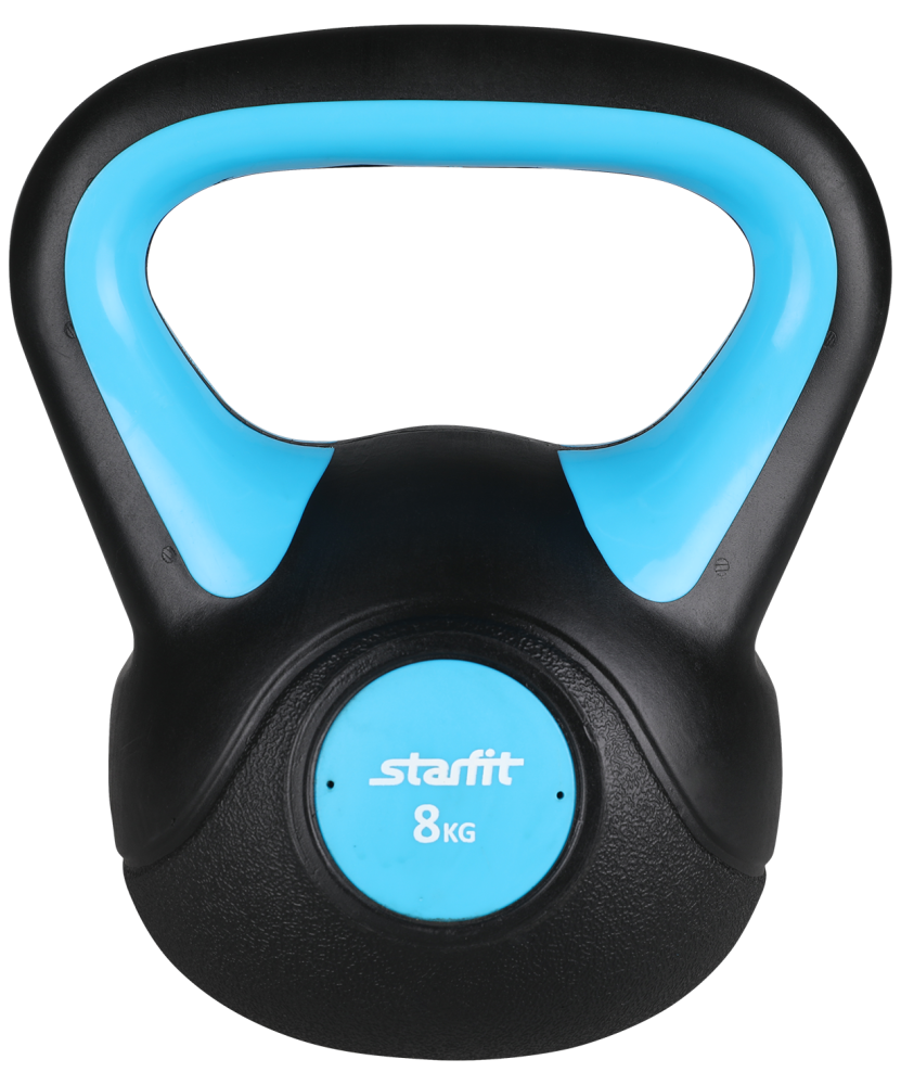 Гиря пластиковая Starfit DB-502, 8 кг, синий