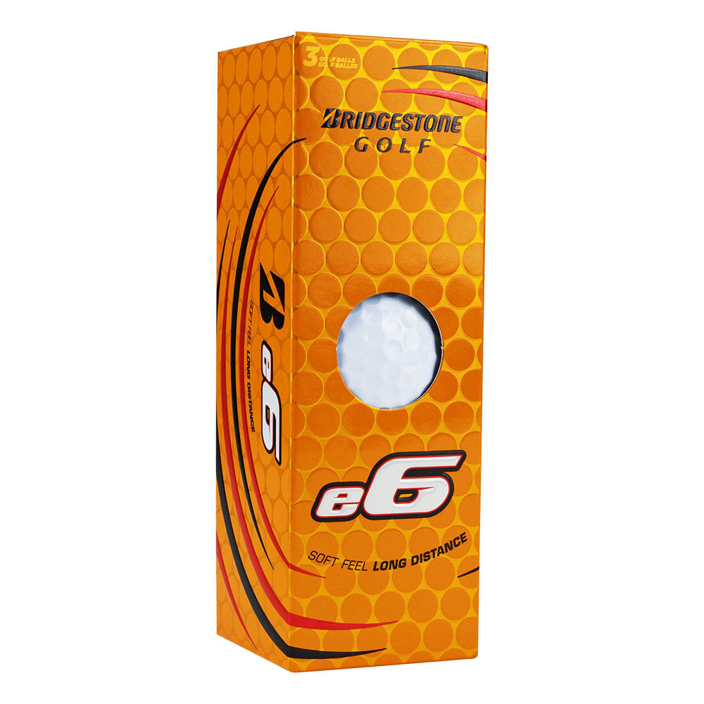 Мяч для гольфа Bridgestone e6 White BGB3EWX 3шт