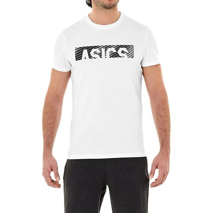 ASICS ESNT DIAGONAL SS TOP Футболка