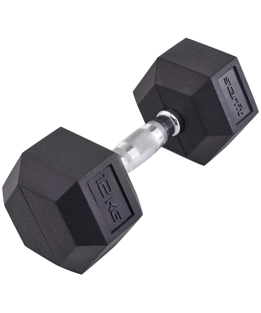 Гантель гексагональная обрезиненная Starfit DB-301 УТ-00019792