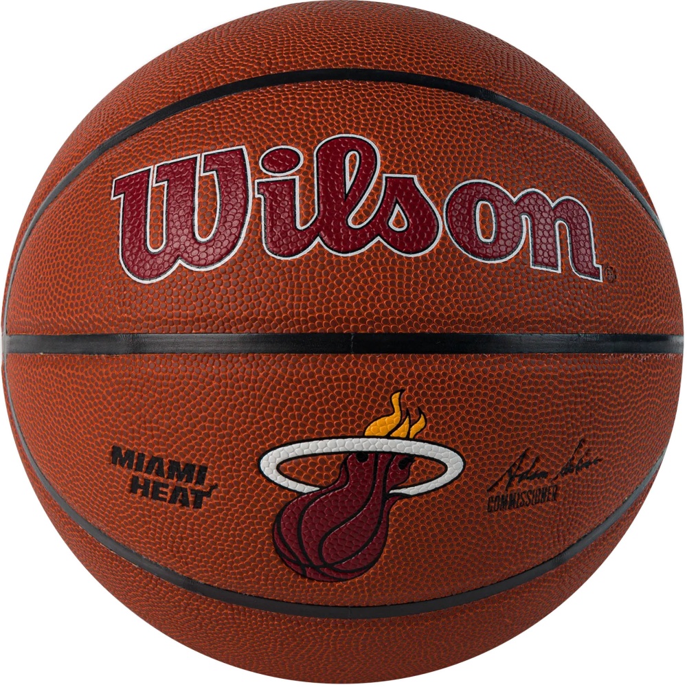 Баскетбольный мяч WILSON NBA Mia Heat WTB3100XBMIA 7