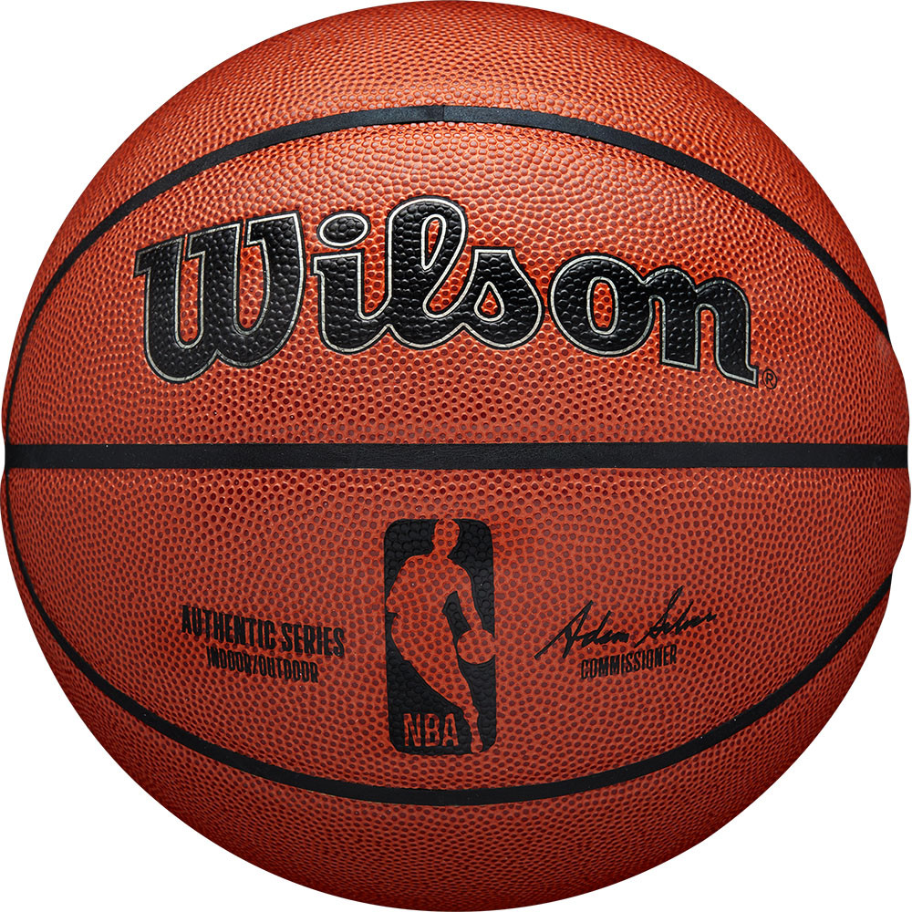 Баскетбольный мяч WILSON NBA Authentic 7 WTB7200XB07 арт.WTB7200XB07  (размер № 7, Коричневый, Черный) в Москве и Санкт-Петербурге. Доставка по  всей России.