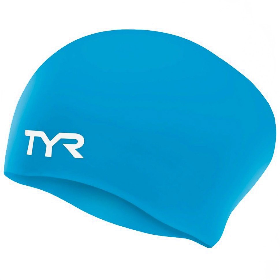 Шапочка для плавания TYR Long Hair Wrinkle-Free Silicone Cap LCSL-360