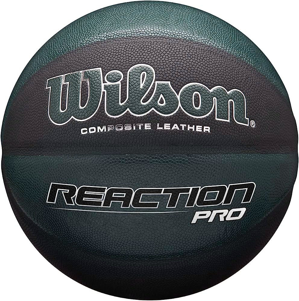 Баскетбольный мяч WILSON Reaction PRO SHADOW WTB10135XB07 7  арт.WTB10135XB07 (размер № 7, Черный, Темнозеленый) в Москве и  Санкт-Петербурге. Доставка по всей России.