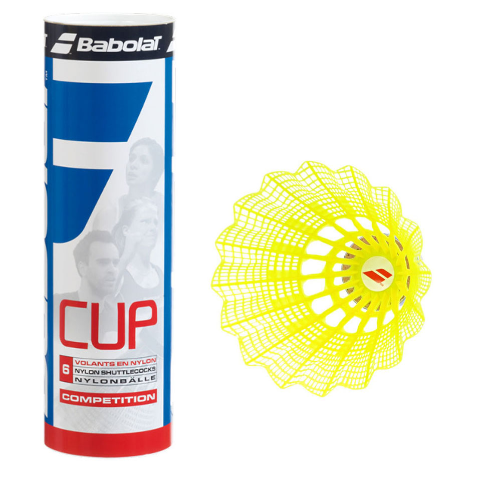 Воланы для бадминтона Babolat Nylon Cup 562006 6шт