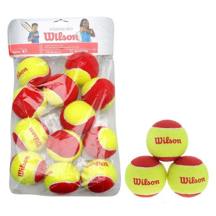 Мяч для большого тенниса Wilson STARTER RED 12B JR