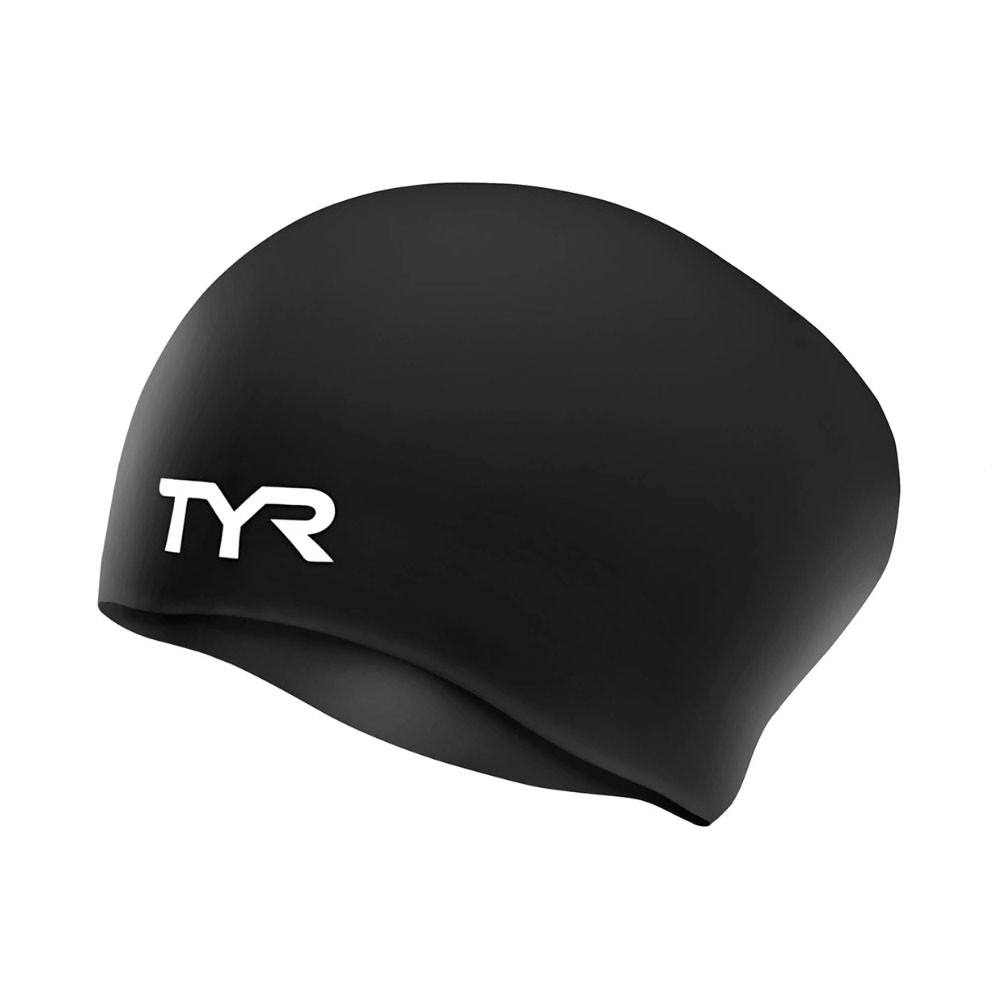 Шапочка для плавания TYR Long Hair Wrinkle-Free Silicone Cap Jr LCSJRL-001