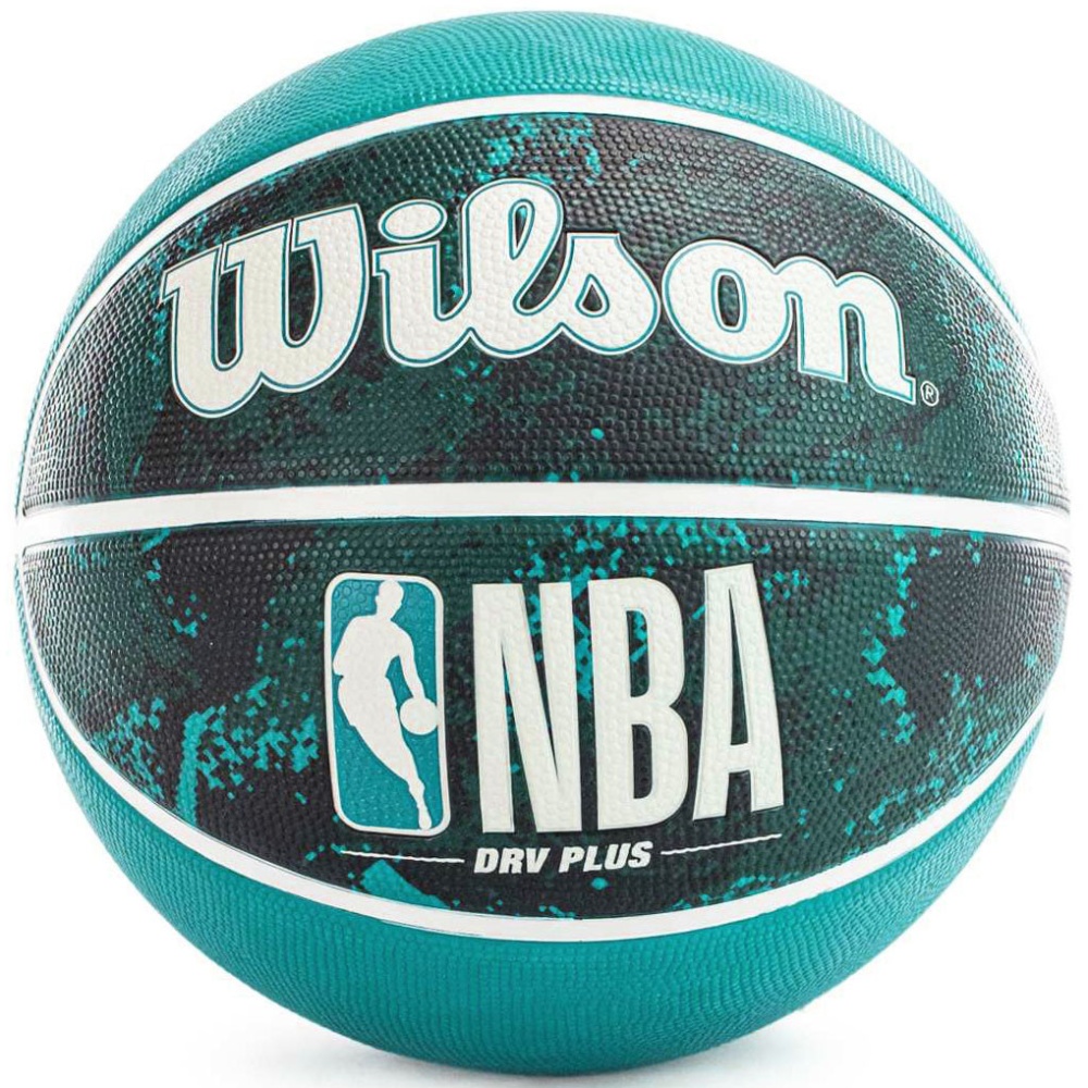 Баскетбольный мяч WILSON NBA DRV Plus WZ3012602XB7 7 арт.WZ3012602XB7  (размер № 7, Бирюзовый, Черный) в Москве и Санкт-Петербурге. Доставка по  всей России.