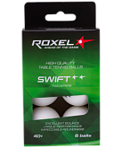 Мяч для настольного тенниса Roxel 2* Swift УТ-00015362 белый, 6 шт.