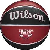 Баскетбольный мяч WILSON NBA Team Tribute Chicago Bulls 7 WTB1300XBCHI