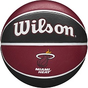 Баскетбольный мяч WILSON NBA Team Tribute Miami Heat 7 WTB1300XBMIA