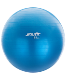 Мяч гимнастический Starfit GB-102 с насосом 75см, антивзрыв, синий