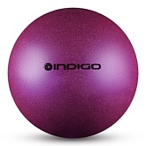 Мяч для художественной гимнастики INDIGO IN118-VI 19см
