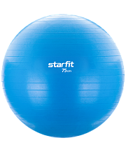 Фитбол Starfit GB-104, 75см, 1200 гр, без насоса, голубой, антивзрыв