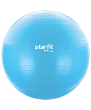 Фитбол STARFIT Core GB-104 антивзрыв, 1200 гр, синий пастельный, 75см