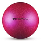 Мяч для художественной гимнастики INDIGO IN118-PI 19см