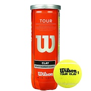 Мяч для большого тенниса Wilson TOUR CLAY