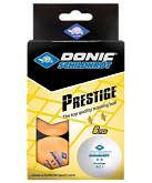 Мяч для настольного тенниса Donic 2* Prestige УТ-00019024 оранжевый, 6 шт.