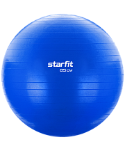 Фитбол STARFIT Core GB-106 антивзрыв, 1500 гр, с ручным насосом, темно-синий, 85см