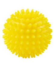 Массажный мяч BASEFIT GB-602 6 см, желтый