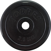 Torres (PL50692) Диск обрезиненный 2,5кг
