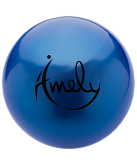 Мяч для художественной гимнастики Amely AGB-301 19 см, синий