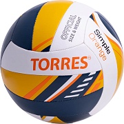 Волейбольный мяч TORRES Simple Orange V323125 5