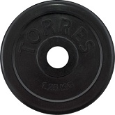 Torres (PL50681) Диск обрезиненный 1,25кг