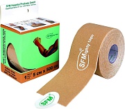 Кинезио тейп SFM-Plaster 5x500 бежевый 4036534828052 с логотипом
