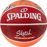 Баскетбольный мяч SPALDING Sketch Drible 84381z 7