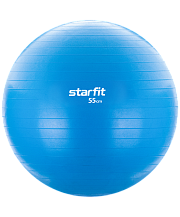 Фитбол Starfit GB-104, 55см, 900 гр, без насоса, голубой, антивзрыв