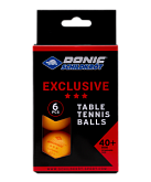 Мяч для настольного тенниса Donic 3* Exclusive ЦБ-00003358 6шт