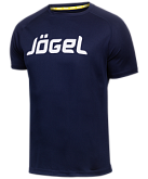 Футболка тренировочная Jogel JTT-1041-097, полиэстер, темно-синий/белый