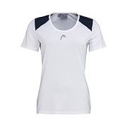 Футболка женская HEAD Club 22 T-Shirt W 814431-WHDB