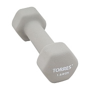 Гантель неопреновая Torres PL550115 1,5кг