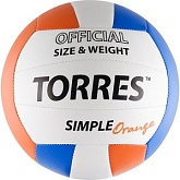 Волейбольный мяч Torres SIMPLE ORANGE