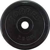 Torres (PL50692) Диск обрезиненный 2,5кг