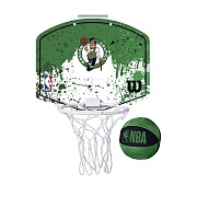 Набор для игры в мини-баскетбол Wilson NBA Team Mini Hoop Boston WTBA1302BOS