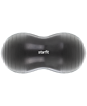 Фитбол Starfit GB-802 Арахис, 50х100 см, 1200 гр. без насоса, темно-серый, антивзрыв 