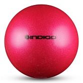 Мяч для художественной гимнастики INDIGO IN119-PI 15см