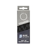 Шнурки для коньков Blue Sport TITANIUM WAXED 902050-BKW-120