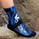 Vincere GRIP SOCKS STRAPPED BLUE LIGHTNING Носки для пляжного волейбола
