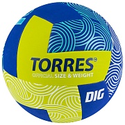 Волейбольный мяч TORRES DIG V22345 5