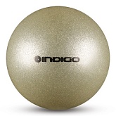 Мяч для художественной гимнастики INDIGO IN118-SIL 19см