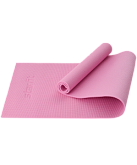 Коврик для йоги и фитнеса Starfit FM-101, PVC, 183x61x0,8 см, розовый пастель