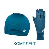 Комплект шапка и перчатки ASICS RUNNING PACK 3013A035 401